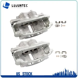 Par de pinzas de freno delanteras izquierda derecha con soporte para Ford Mustang 2003-2004 - Imagen 1 de 6