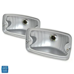1969-70 Pontiac GTO Outside Park Lamp Housing & Socket Pair - Picture 1 of 2