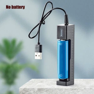 3.7V USB LCD Smart Battery Charger For 14650 14500 Rechargeable Li-Ion Battery - Picture 1 of 12