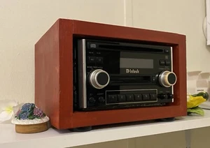 McIntosh CD/MD/FM Head Unit Home Stereo System With Wooden Frame/Cabinet - Picture 1 of 8