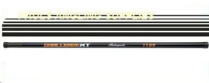 Shakespeare  11 m Take Apart Pole Fishing Pole ELASTIC FITTED + Roller & Rigs - Picture 1 of 3