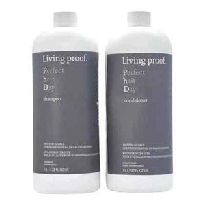 Living Proof Perfect Hair Day Shampoo & Conditioner 32 Oz Set | Opened - Picture 1 of 2
