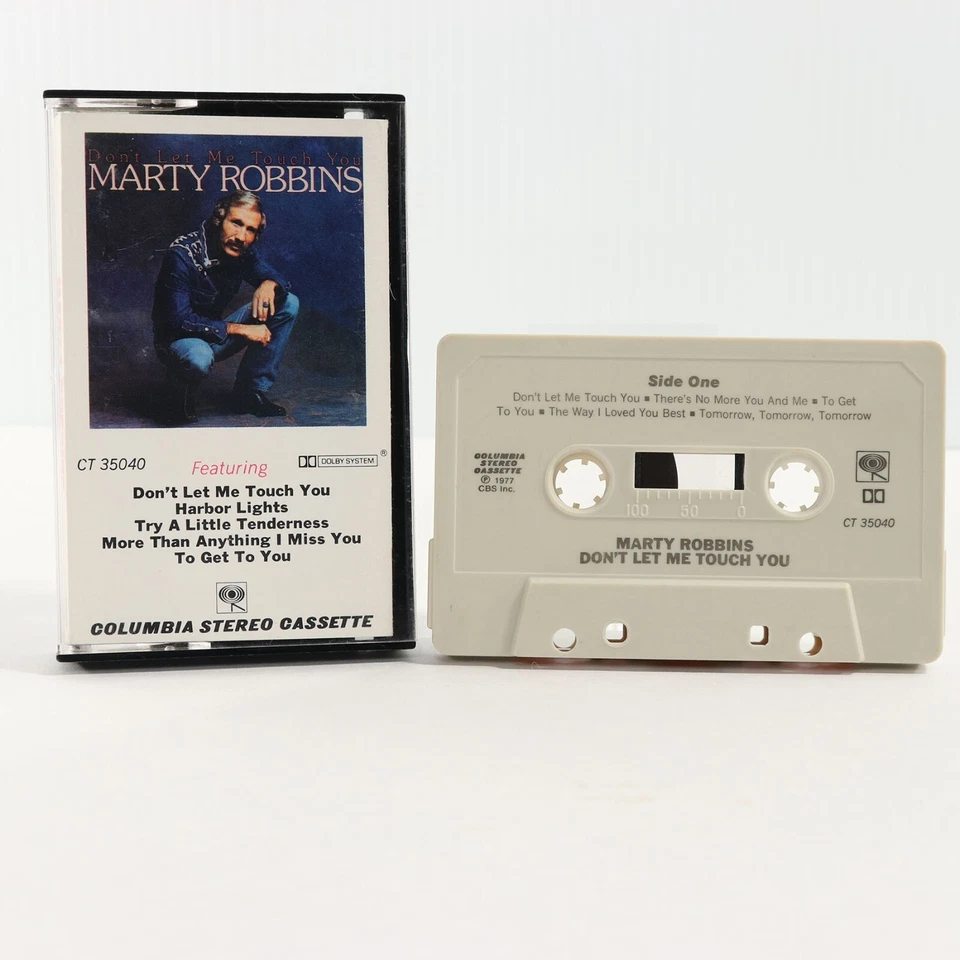 Marty Robbins - Don't Let Me Touch You (Cassette Tape, 1977, Columbia) CT35040 - Image 1 of 4
