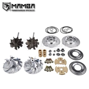 Kit de reparación de rueda de actualización turbo de alta resistencia D5-6 / BMW N63 TU2 TU3 MGT2867 +300HP - Imagen 1 de 14