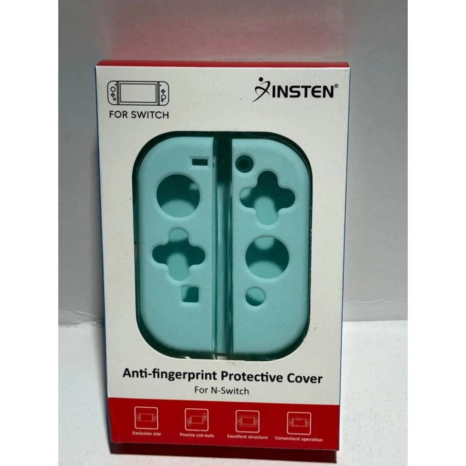 Joycon Protective Case Cover Anti-Scratch, Hyacinth Blue for Nintendo Switch - Image 1 of 4