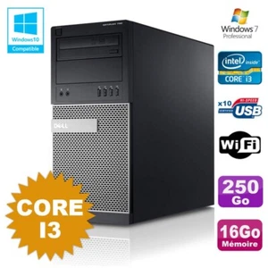 PC tour DELL OptiPlex 790 Intel Core I3 3.1Ghz 16Go 250Go DVD Wifi Win 7 - Bild 1 von 1