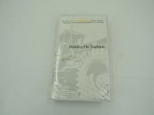 Caterpillar H Series Motor Graders Operator Techniques/Gov Appl VHS Video Manual - Picture 1 of 2