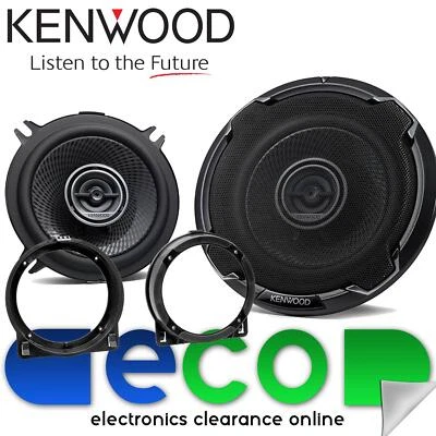 Honda Civic EP3 2000 - 2005 Kenwood 640 Watts 13cm Front Door 2 Way Car Speakers - Image 1 of 4
