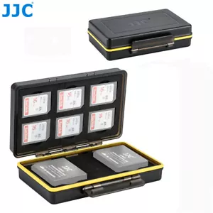 6 SD Card+2 Camera Battery Case Box Storage fr Fujifilm X-T30 X-T20 X100VI X100F - Picture 1 of 9