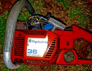 Motosega Husqvarna modello 36 per ricambi o riparazione. - Foto 1 di 7