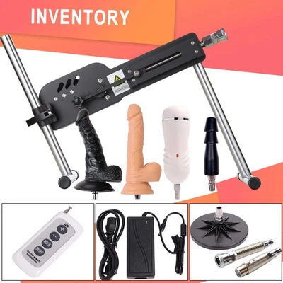  Sex Machine Multi Accessories Vibrator Dildo Stimulator Adults Automatic Device - Image 1 of 4