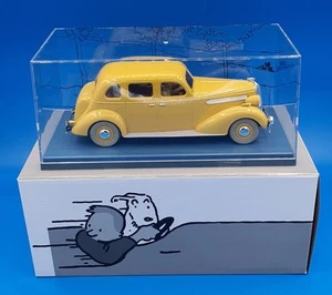 VOITURE TINTIN - 1/24 scale The Beige Saloon Car: from The 7 Crystal Balls story - Picture 1 of 21