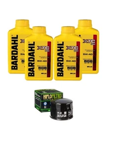 Kit/Tagliando BMW S/1000 XR 2015 2020 4 lt Olio BARDAHL XTC 5W40 + filtro Hiflo - Foto 1 di 8