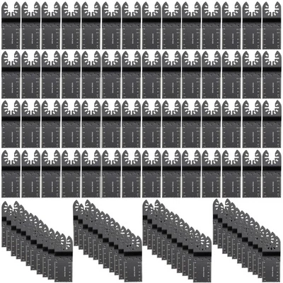 Uimoso 100x Oscillating Multi Tool Saw Blades Multi Tool Blades for Wood Plastic - Image 1 of 4