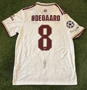 Martin Odegaard Signed Arsenal Third Shirt - Picture 1 of 1