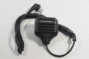 Motorola Modelo HMN9026A Altavoz Remoto Micrófono Para Radio Bidireccional Negro SHI GRATIS - Imagen 1 de 10