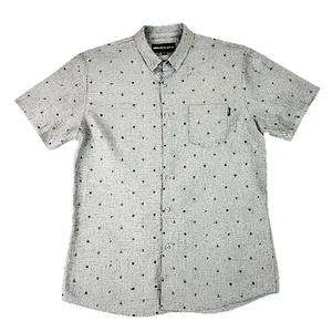 MOLOKAI SURF Co Hemd XXLarge Grau Button Down Kurzarm Maritim Print Strand - Bild 1 von 8