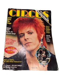Circus Magazine July 1973 Paul McCartney, David Bowie, Uriah Heep, Marc Bolan - Picture 1 of 8