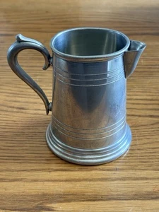 Marked Stieff Pewter E-51 Spain, Small Pitcher Creamer Vintage - Picture 1 of 13