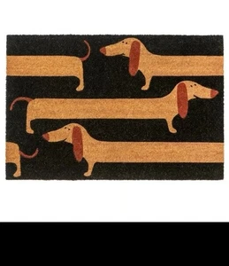 Neu IKEA ARBETSTÅG Fußmatte Dackel Hund Natur 2' x 3' (60x90 cm) Doxie - Bild 1 von 3