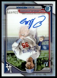 Bowman 2024 Bowman Chrome Elias Medina Los Angeles Dodgers - Picture 1 of 2