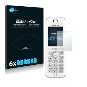 6x Screen Protector for AVM Fritz!Fon C4 Protective Film Shield Clear Protection - Afbeelding 1 van 11