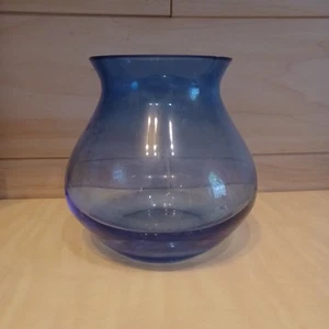 Tischvase große schwere Glasvase, Höhe 20 cm, Ø oben 12 cm gebraucht  - Bild 1 von 6