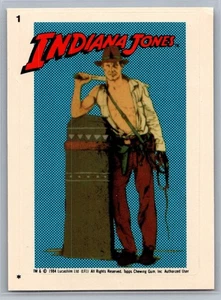 1984 Topps Indiana Jones 7 Karten-Lot - EX-MT *TEXCARDS* - Bild 1 von 14