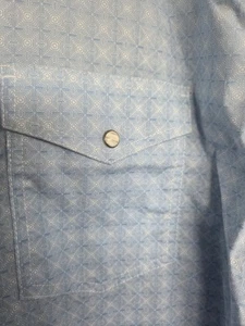 Wrangler 20X Western 2XL Button Up Hemd Herren Pearl Snap Triple Stitched Western - Bild 1 von 15