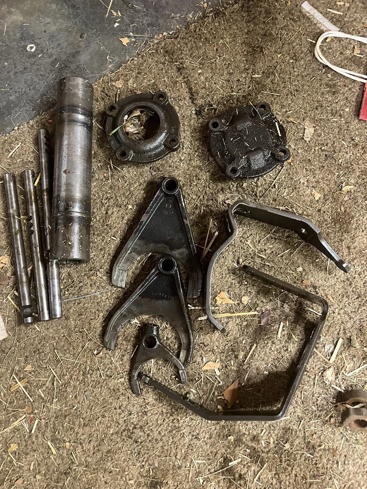 Ford 8N Tractor Transmission Rails, Forks, Yolks, Caps - Image 1 of 1