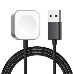 Cargador magnético de la interfaz USB para Apple Watch (negro) - Zdjęcie 1 z 5