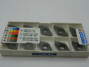 10x Wendeplatten SECO DCMT150404-F2 TP2500 Carbides - Picture 1 of 2