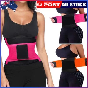 Slimming Belt Body Shaper Cincher Trimmer Waist Trainer Postpartum Corset - Picture 1 of 14