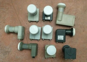 Stock di 10 Illuminatori convertitore LNB SCR unicable NO DCSS di varie marche - Foto 1 di 1