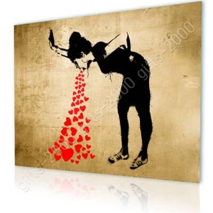 Girl Lovesick by Banksy | Canvas (Rolled) | Wall art artwork painting HD - Picture 1 of 21