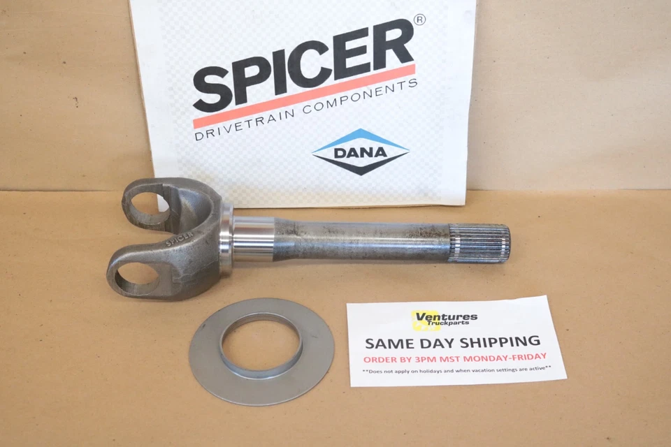 1975-1993 Dodge W200 W300 4X4 Dana 60 Front Axle Outer Axle Shaft With Slinger - Image 1 of 4