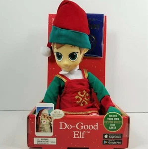 Do Good Elf tragbare Nordpol Plüschpuppe Spielzeug Weihnachten mit personalisiertem Video - Bild 1 von 8