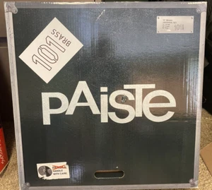 Paiste 101 Brass Universal Cymbal Set 14" High Hat 16" Crash /New - Picture 1 of 2