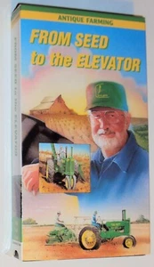 JOHN DEERE 1995 VHS Video Tape FROM SEED TO THE ELEVATOR Antique Farming Retro - Picture 1 of 4