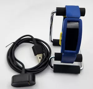 Fitbit Inspire HR Heart Rate Tracker Small Blue Band w/ Charger - #P01 - Picture 1 of 9