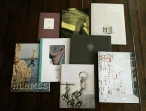 Hermes Catalogs LE MONDE D' HERMES 2010 2011 2013 2017 2018 8 Catalogs EUC - Picture 1 of 12
