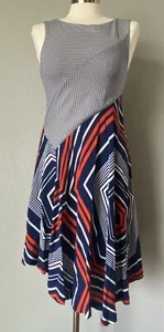 Anthropologie ~ MAEVE ~ Women's Geometric Print Dress Size XSmall - Picture 1 of 6