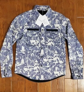 NEW Authentic VALENTINO Japanese Landscape Printed Jacket $1500 SZ EU 46 US 36 - Picture 1 of 3