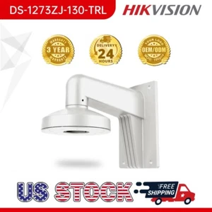 Wall Mount Bracket DS-1273ZJ-130-TRL Fit Hikvision 4K Turret Security IP Cameras - Picture 1 of 5