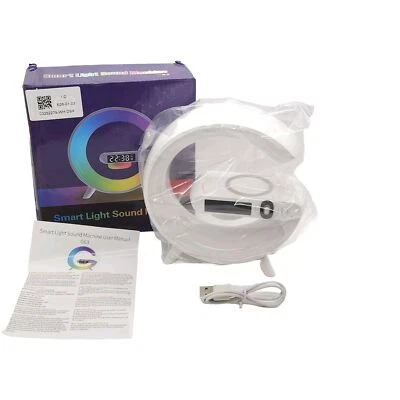 G63 智能智能灯音响机数字时钟闹钟蓝牙灯 全新 — 第 1/3 张图片