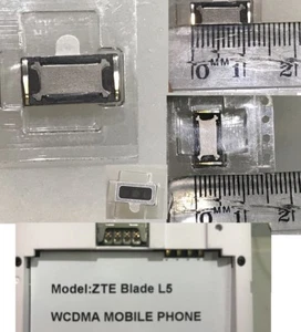 Genuine ZTE Blade L5 Telstra  ear-piece speaker flex parts repair fix mobile - Picture 1 of 5