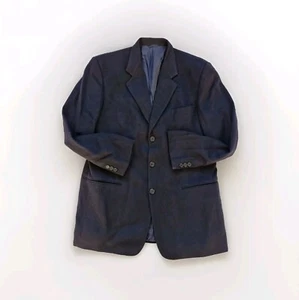 Chaqueta Blazer CERRUTI 1881 Lana Cachemira Para Hombre Negra Calce Regular. UK 42, EU 52. - Imagen 1 de 15