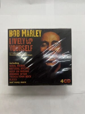 Bob Marley Lively Up Yourself 4 CD Collection Set 1996 New Rare - Image 1 of 4