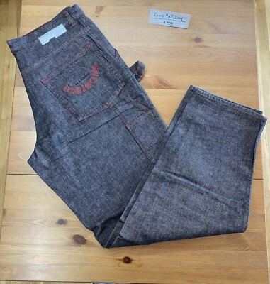 Iceberg Ice Jeans -  Italy grey denim baggy painter Vintage Waist 38 Pre-owned - Image 1 of 4