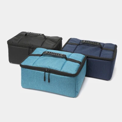 Bolsa de cámara de fotografía estuche protector organizador divisores para lente DSLR Foto 1 de 4